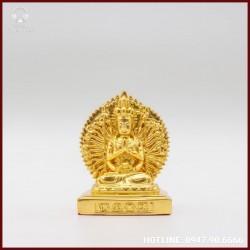 Tượng Phật Thiên Thủ Thiên Nhãn để xe ô tô cao 10cm cao cấp