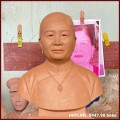 Tượng truyền thần chân dung bằng đồng mạ vàng