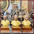 Tượng truyền thần cụ ông, cụ bà bằng đồng
