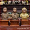 Tượng chân dung cụ ông, cụ bà bằng đồng 