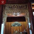 Các mẫu cửa võng bằng đồng vàng lắp đặt tại nhà thở tổ
