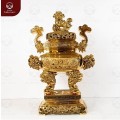 Đỉnh đồng Đài Loan dáng vuông cao 70cm, nặng 20.9kg