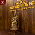 Tượng Mẫu Cửu Trùng Thiên bằng đồng khảm tam khí dát điểm vàng 61cm 