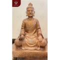 Tượng Tam Tòa Thánh Mẫu ngồi trang nghiêm bằng đồng vàng hun