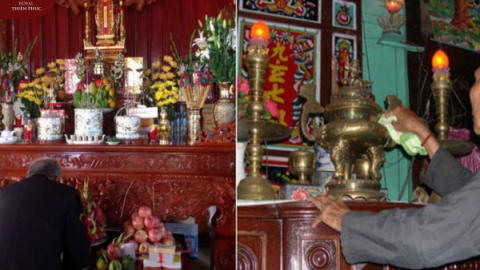 Hướng cách bao sái bàn thờ đơn giản chuẩn phong tục cổ truyền