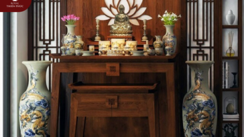 Hướng dẫn cách bài trí bàn thờ Phật tại gia đơn giản