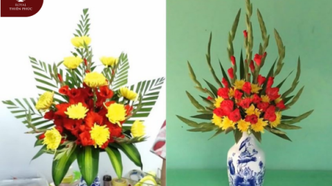Hướng dẫn cắm hoa hồng bàn thờ đẹp, ý nghĩa