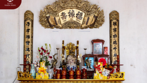 Bàn giao và lắp đặt bộ cuốn thư câu đối bằng đồng và bộ tam sự hạc đồng hai công nghệ cho khách tại Ba Vì - Hà Nội