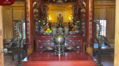 Lắp đặt hạc tam khí, đỉnh cầu tam khí tại Mỹ Đức - Hà Nội