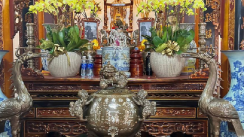 Bàn giao đồ thờ cho khách tại Hoài Đức - Hà Nội
