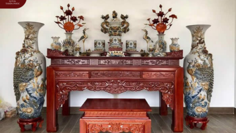 200+ Mẫu bàn thờ gia tiên đơn giản, đẹp nhất trên thị trường