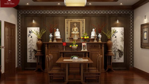 Chiêm ngưỡng mẫu bàn thờ Phật đẹp nhất hiện nay