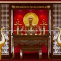 Tư vấn, thiết kế và thi công bàn thờ Bác Hồ theo yêu cầu đẹp chuẩn