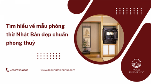 Tìm hiểu về mẫu phòng thờ Nhật Bản đẹp chuẩn phong thuỷ
