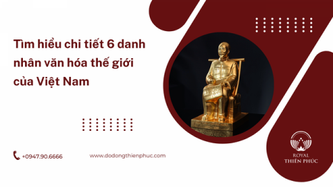 Tìm hiểu chi tiết 6 danh nhân văn hóa thế giới của Việt Nam