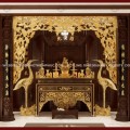 Bàn thờ Dát vàng cao cấp - Dịch vụ thiết kế thi công 