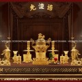 Bàn thờ Dát vàng cao cấp - Dịch vụ thiết kế thi công 