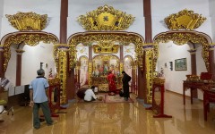 Đồ đồng Thiên Phúc thực hiện lễ đúc tượng cụ tổ diễn ra tại Giao Thuỷ, Nam Định