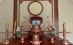 Hoàn Thành Bàn Giao Bộ Đồ Thờ Đồng Đỏ Cao Cấp Cho Khách Hàng Tại Sài Gòn