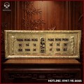Cuốn thư Cửu Huyền Thất Tổ bằng đồng vàng