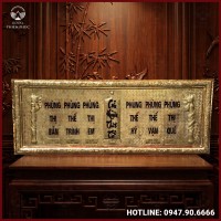 Cuốn thư Cửu Huyền Thất Tổ bằng đồng vàng