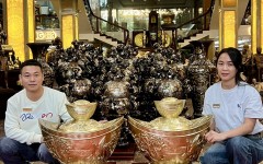 Thỏi Vàng Đồng Dát Vàng Theo Yêu Cầu – Quà Tặng Tài Lộc Đầy Giá Trị
