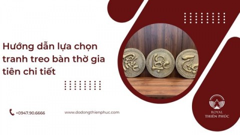 Tranh Treo Trên Bàn Thờ Gia Tiên: Cách Chọn & Bố Trí Hợp Phong Thủy