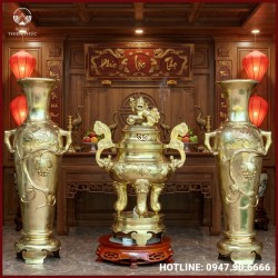 Đỉnh đồng bằng đồng catut chạm rồng