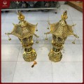 Đèn chuông đồng vàng Đài Loan cắm điện