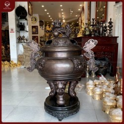  Đỉnh hóa vàng bằng đồng đỏ hun giả cổ