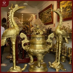 Đỉnh đồng cỡ lớn bằng đồng catut