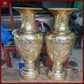 Lọ lộc bình bằng đồng catut cao 1m