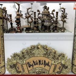 Cuốn thư câu đối Uống Nước Nhớ Nguồn độc đáo