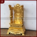 Ngai thờ bằng đồng mạ vàng sang trọng