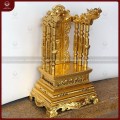 Ngai thờ bằng đồng mạ vàng sang trọng