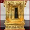 Khám thờ đồng vàng dát vàng cao 68cm cao cấp