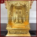 Khám thờ đồng vàng dát vàng cao 68cm cao cấp
