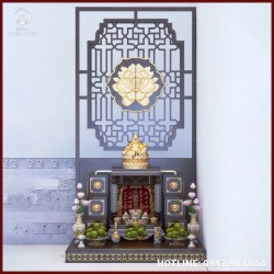 Thiết kế, thi công phòng thờ Thần Tài đúng chuẩn phong thủy