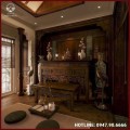 Thiết kế, thi công phòng thờ phong cách Indochine