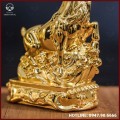 Tượng dê đồng vàng mạ vàng kích thước 15x13cm nặng 1,1kg