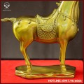 Tượng ngựa bằng đồng vàng cao 20cm