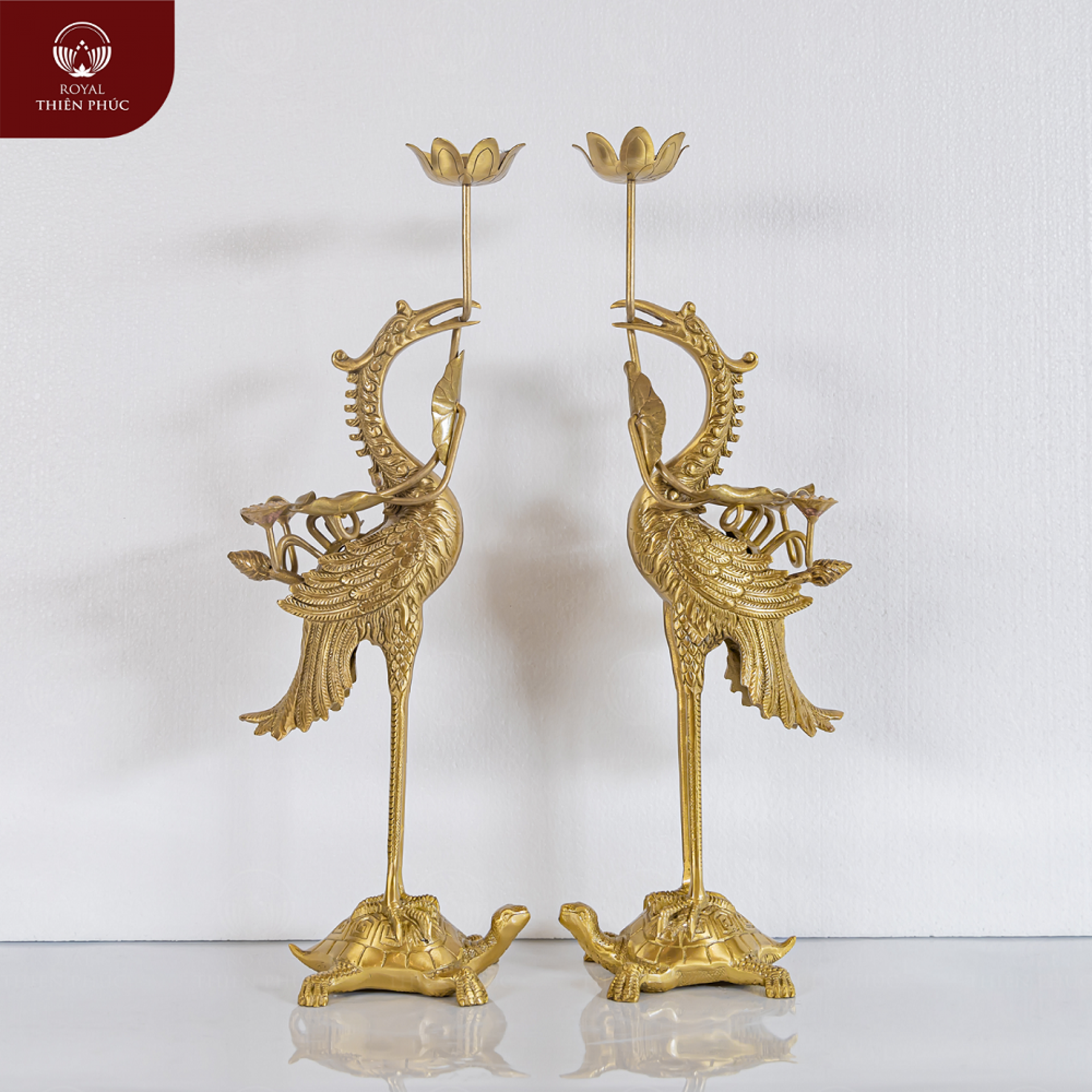 Hạc thờ bằng đồng