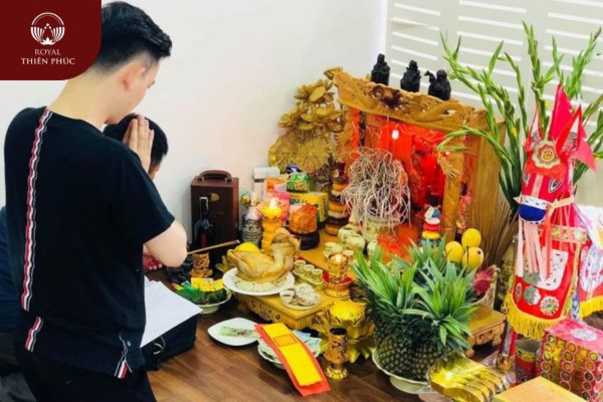 Cách Bày Bàn Thờ Ông Thần Tài Thổ Địa Đúng Phong Thủy