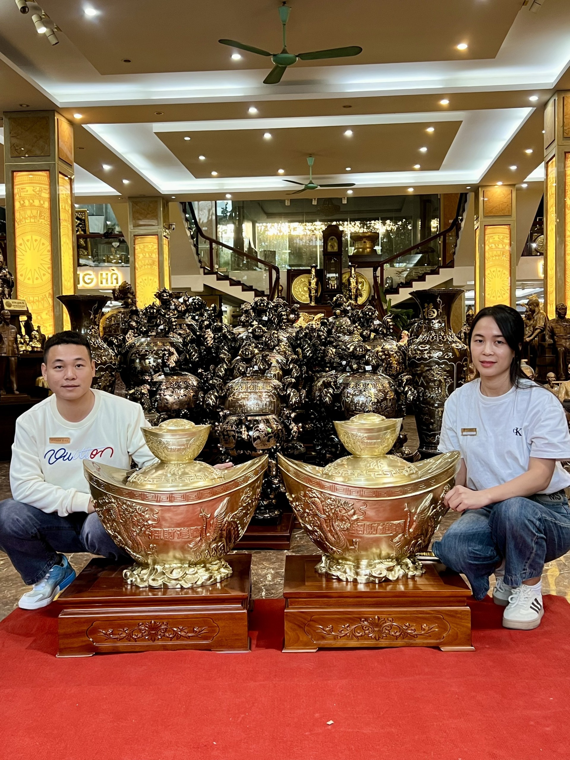 Thỏi Vàng Đồng Dát Vàng Theo Yêu Cầu – Quà Tặng Tài Lộc Đầy Giá Trị