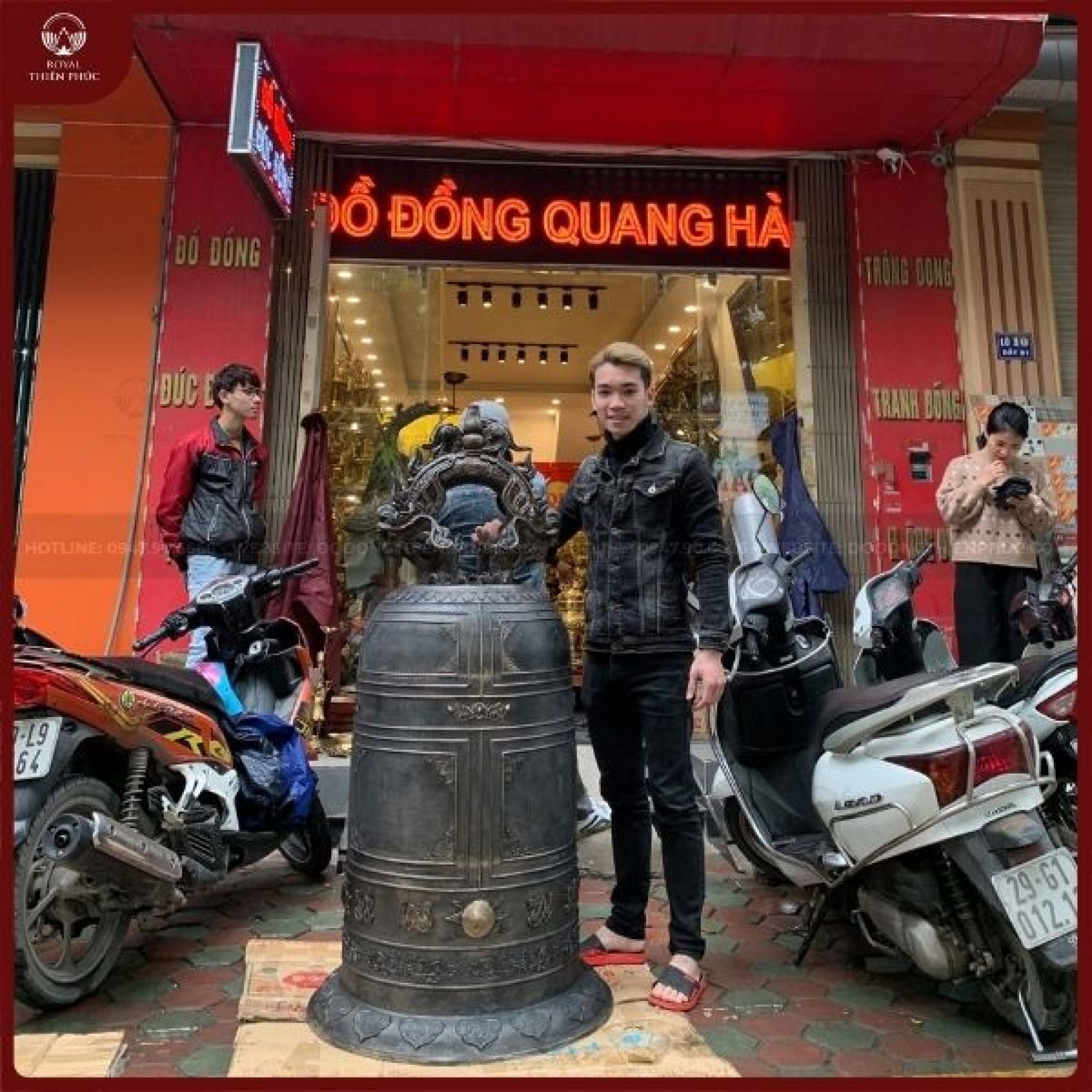 Chuông đại hồng chung linh thiêng