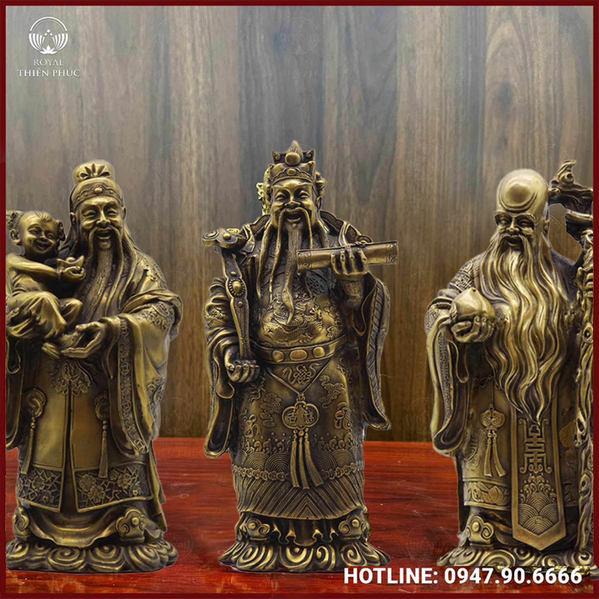 Bộ tượng chế tác tinh xảo