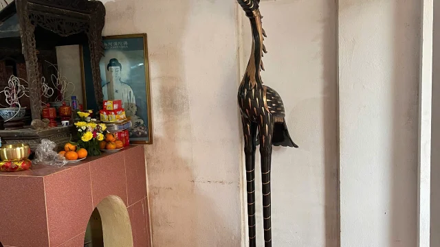 Bàn giao đôi hạc 1m97 đồng đỏ phớt tại Kim Sơn - Ninh Bình
