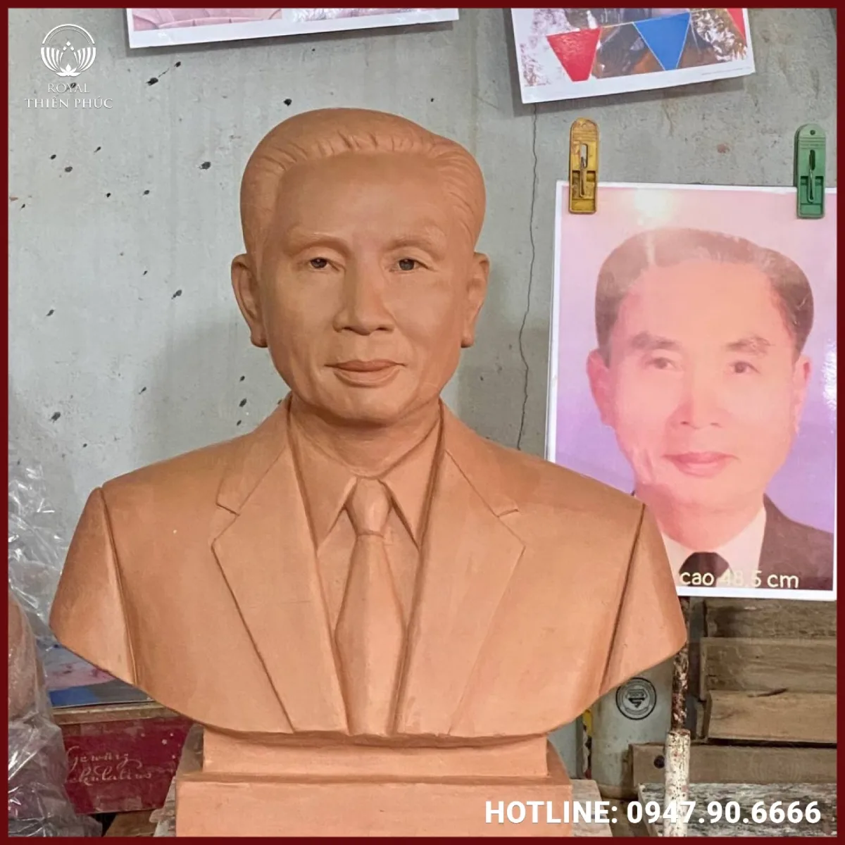 Tượng truyền thần chân dung bằng đồng 1 Tượng truyền thần chân dung bằng đồng