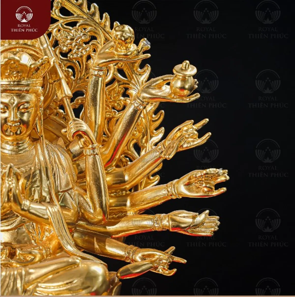 tuongphatchuandedepbangdongvangthepvangcao26cm13 w1200