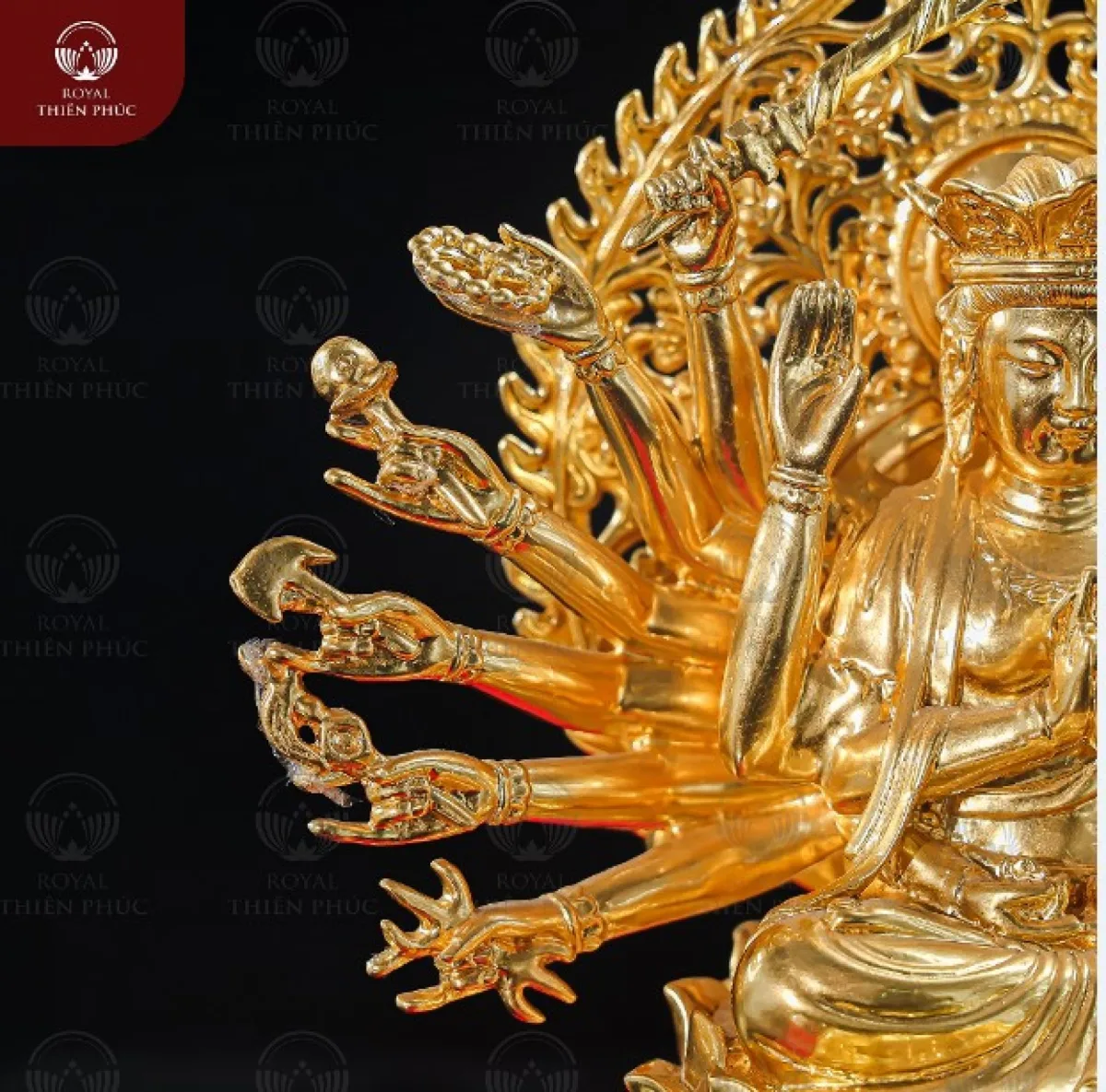 tuongphatchuandedepbangdongvangthepvangcao26cm14 w1200